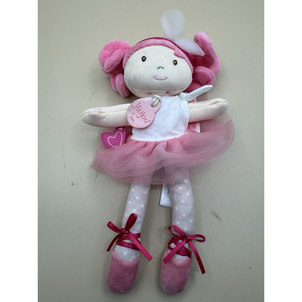 Jolijou Paris Doudou Et Compagnie Pink Soft Doll Les Tutus Ballerina‎